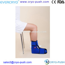 Pacotes flexíveis de gelo em gel para tratamento de lesões no tornozelo